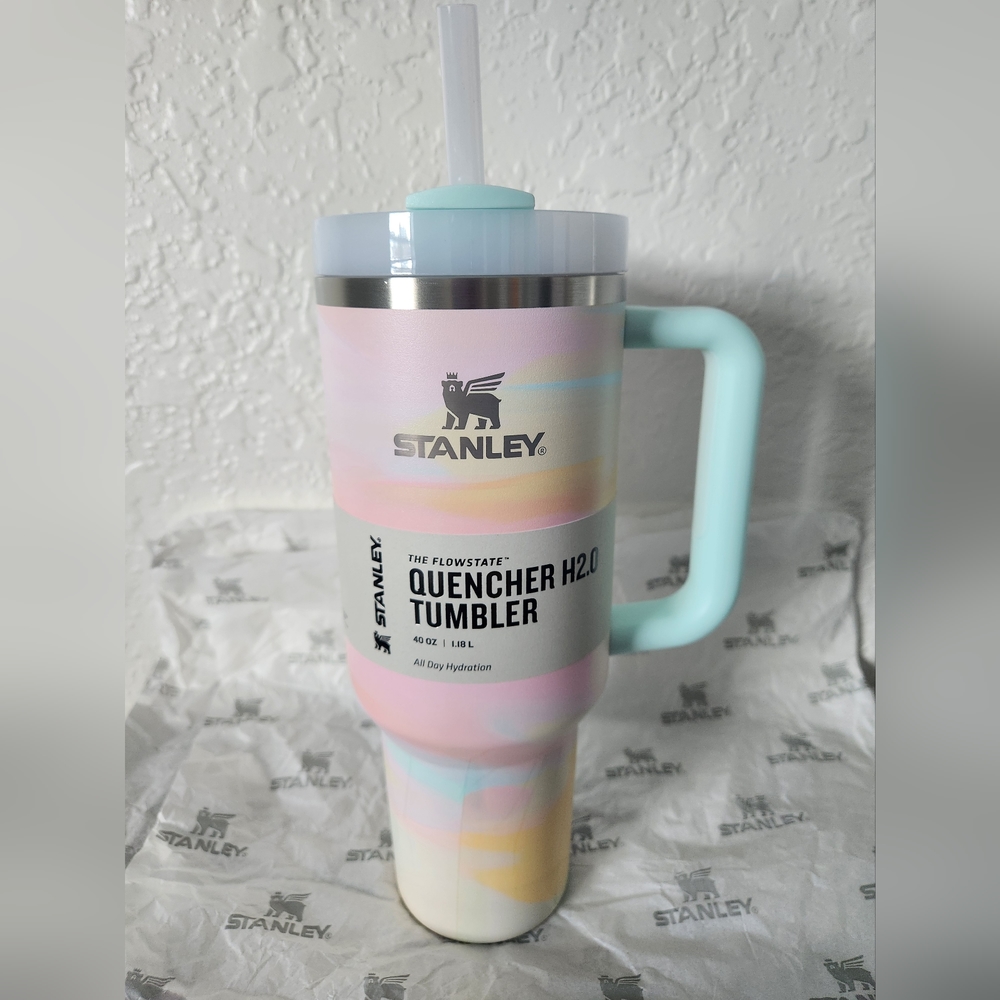 Stanley 40oz Warm Serene Brushstrokes With Original Box